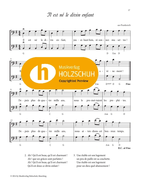 Il est né le divin enfant